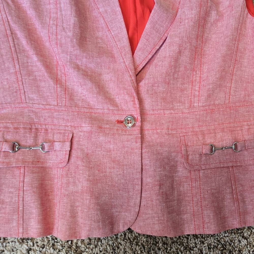 New York & Company casual blazer size 12 - Picture 3 of 4